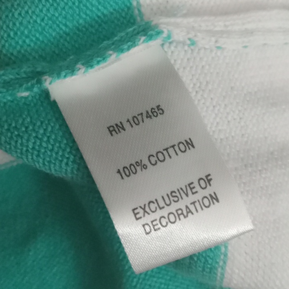 G/C.  Ladies Mermaid striped top size medium - Picture 7 of 9